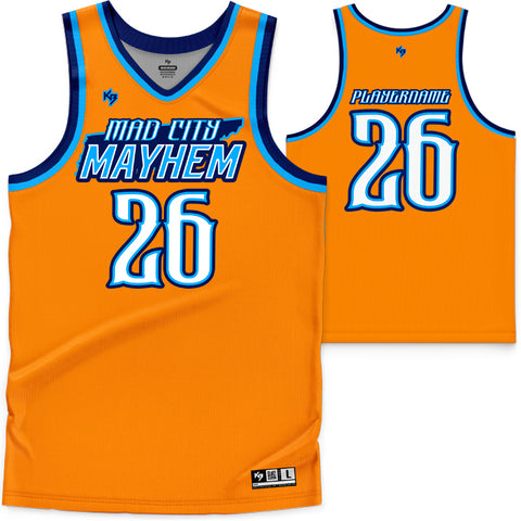 Mad City Mayhem Custom Basketball Jerseys