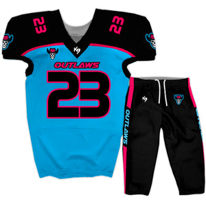 Outlaws Tackle Football Uniforms