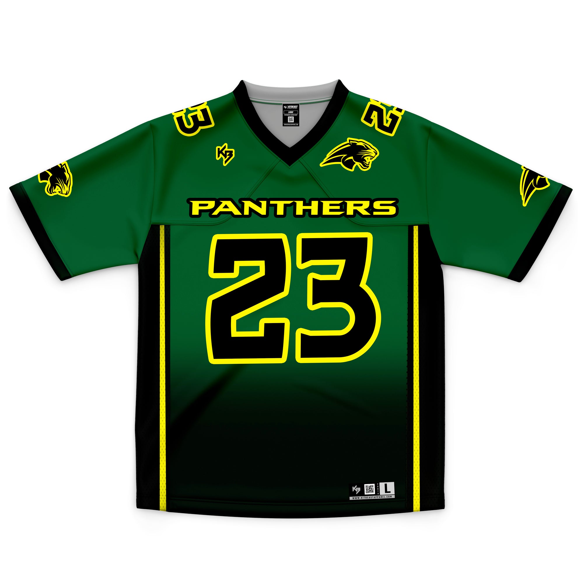 Panthers Lacrosse Game Jersey KitBeast Sports Apparel