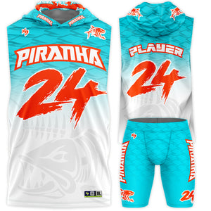 Piranha Hooded Compression 7v7 Uniform
