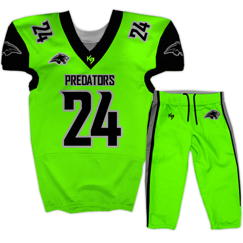 Predators Tackle Football Uniforms