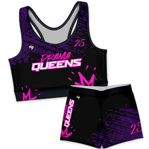 Drama Queens Womens Compression 7v7 Custom Flag Football Uniforms