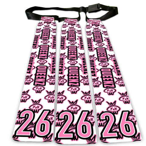 Queens Custom Triple Threat Flags + Belt