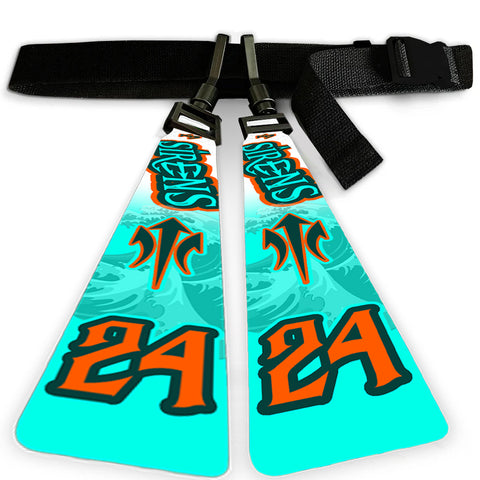 Sirens Custom Flag Football Flags & Belt System