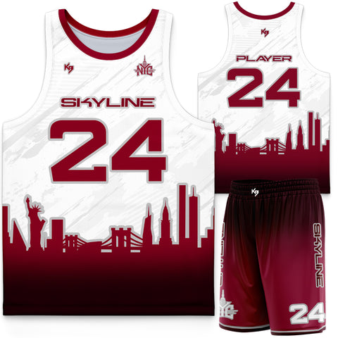 Skyline Custom Basketball Uniform