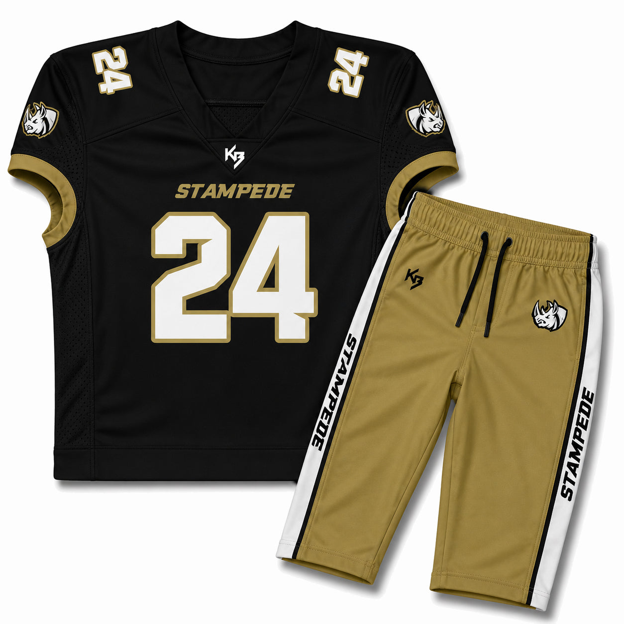 black and gold football dress Custom Tackle Jerseys & Uniforms Zip closure wedding dress
