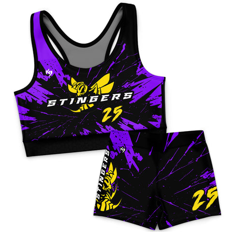 Stingers Womens Compression 7v7 Custom Flag Football Uniforms