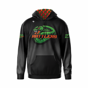 Mens Sublimated Pull Over Hoodie