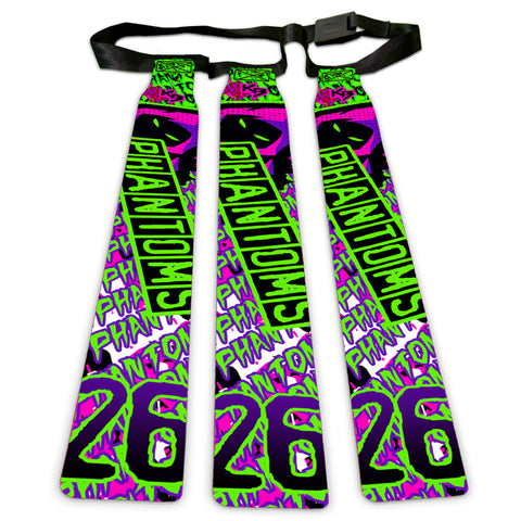 Custom Triple Threat Flags + Belt