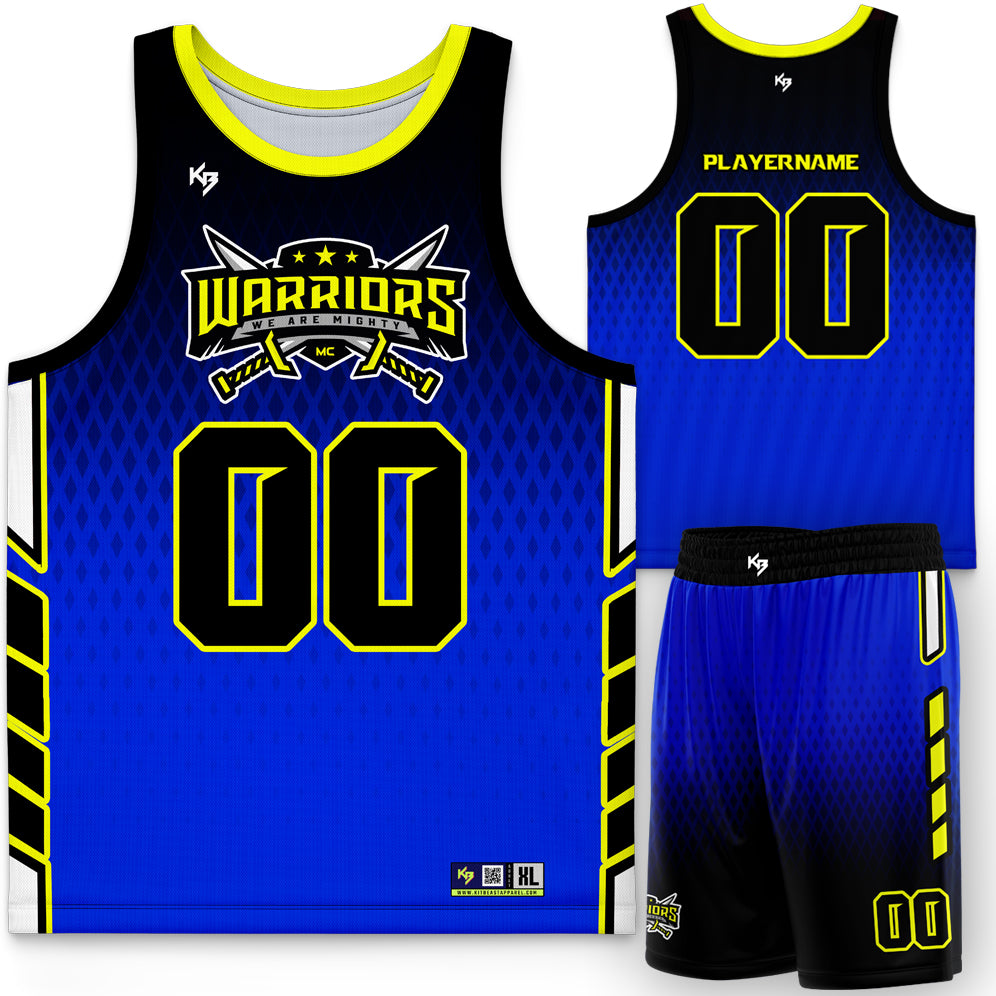 Sublimation Basketball Uniforms (jersey and shorts)