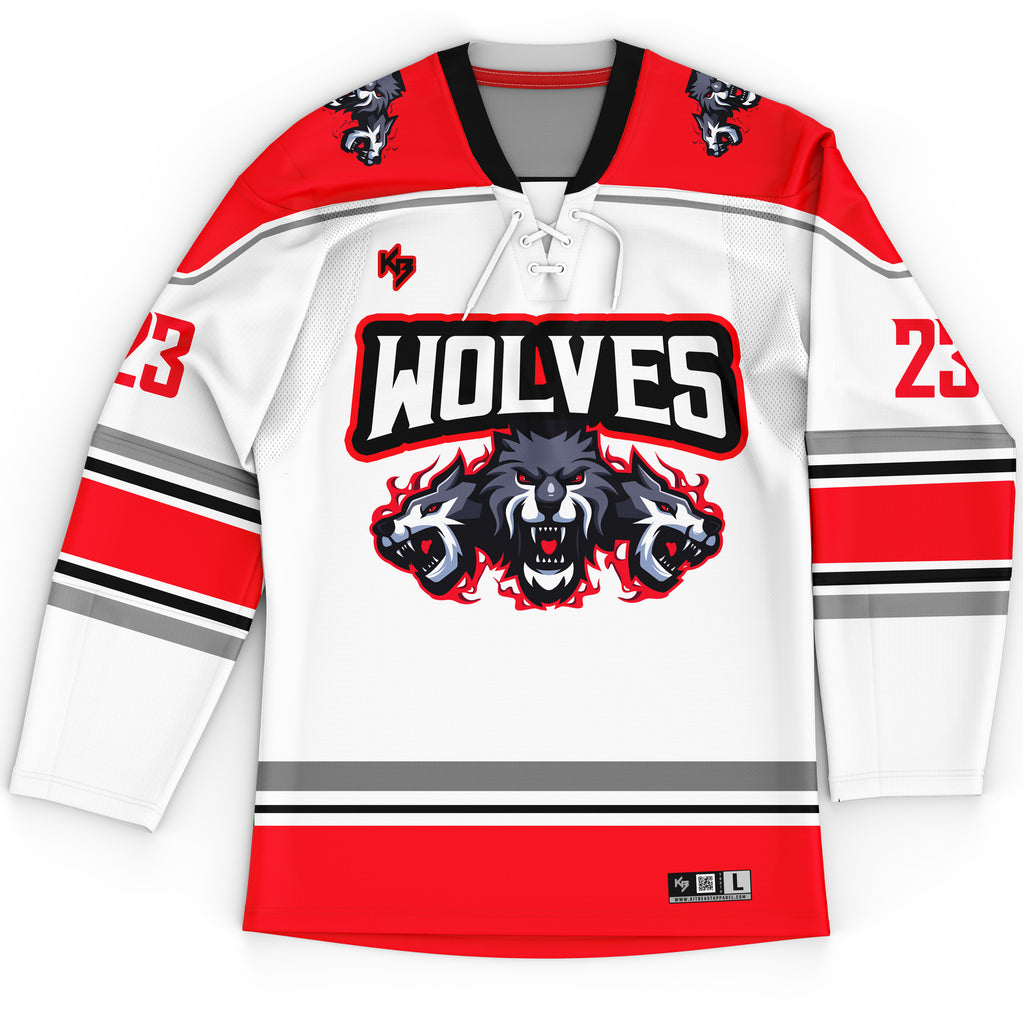 Wolves Custom Hockey Jersey – KitBeast Sports Apparel