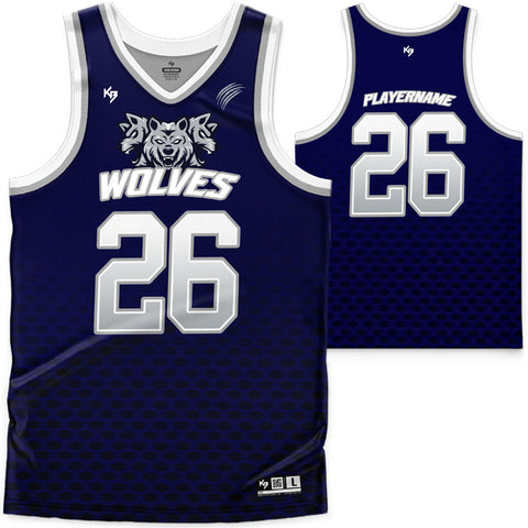 Wolves Custom Basketball Jerseys
