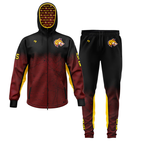 Wolves Sublimated Custom Warmup Set