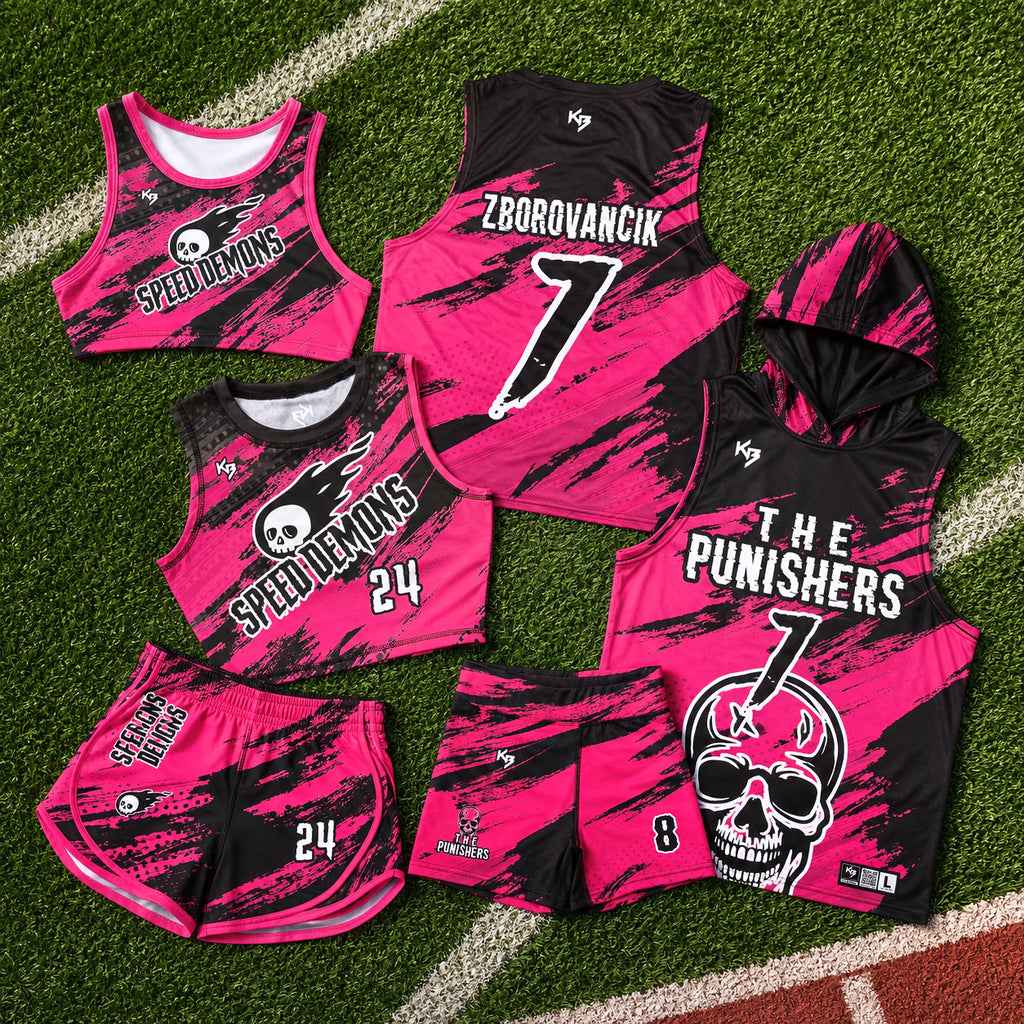 Custom Girls Flag Football Uniforms