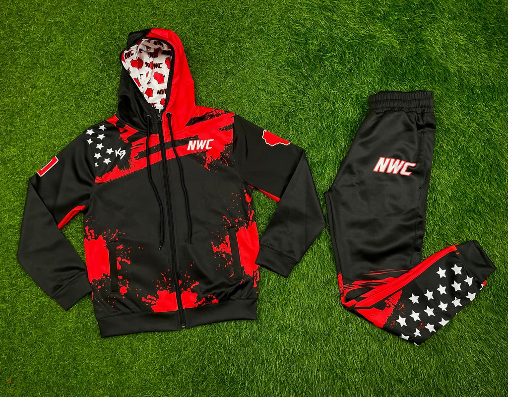 Custom Pattern Track Suits Custom Track Suits - Skyline – KitBeast Sports Apparel