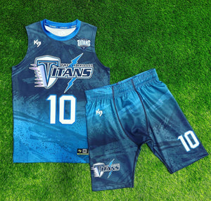 Rams Compression 7v7 Custom Flag Football Uniforms
