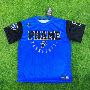 Mens Sublimated Drifit Crew Neck T-Shirt Jersey