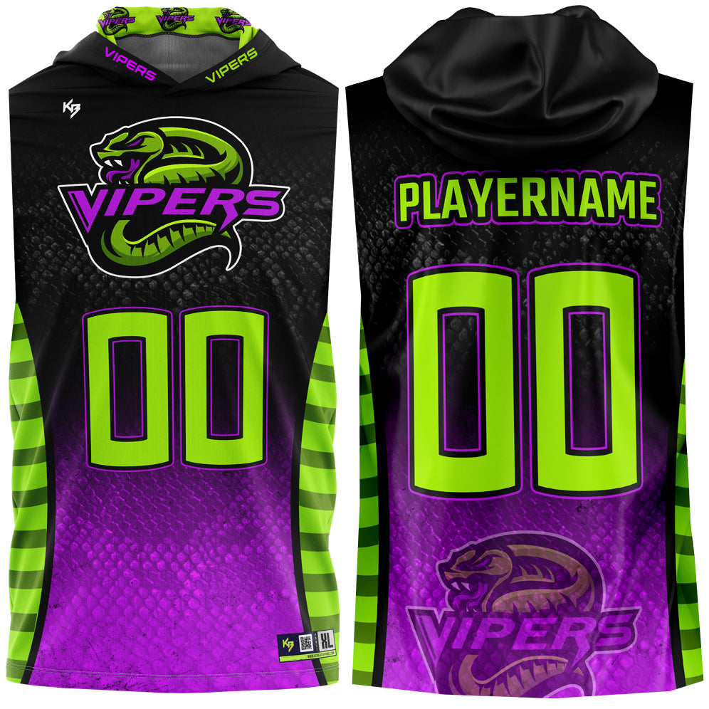 Viper Hooded Dri-Fit 7v7 Custom Flag Football Jerseys