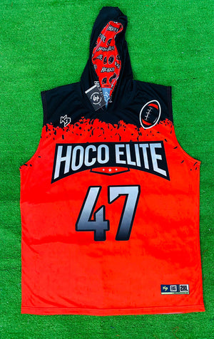 Ghost Dri-Fit Hooded 7v7 Custom Flag Football Jerseys