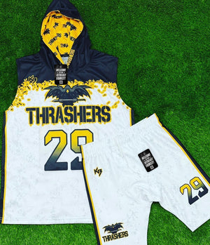 Ghost Dri-Fit Hooded 7v7 Custom Flag Football Jerseys