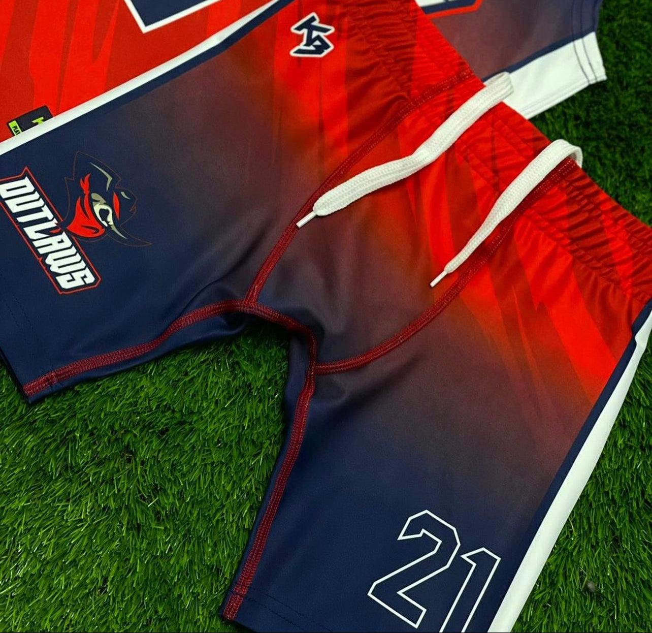 Bandits Compression 7v7 Custom Flag Football Uniforms KitBeast Sports