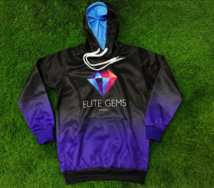 Mens Sublimated Pull Over Hoodie