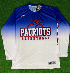 Mens Sublimated Drifit Long Sleeve Jersey