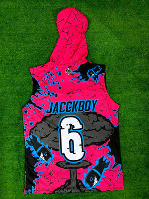 Bomb Squad Dri-Fit Hooded 7v7 Custom Flag Football Jerseys