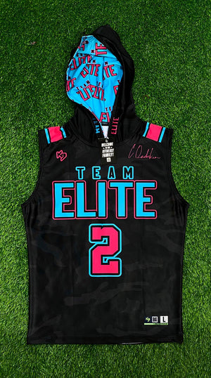 Sharks Hooded Compression 7v7 Custom Flag Football Uniforms