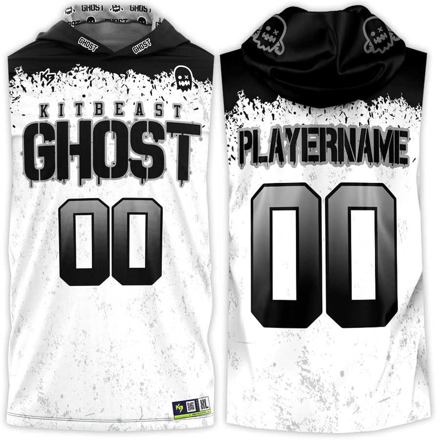 Ghost Dri-Fit Hooded 7v7 Custom Flag Football Jerseys