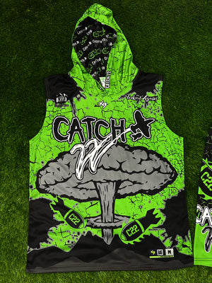 Bomb Squad Dri-Fit Hooded 7v7 Custom Flag Football Jerseys