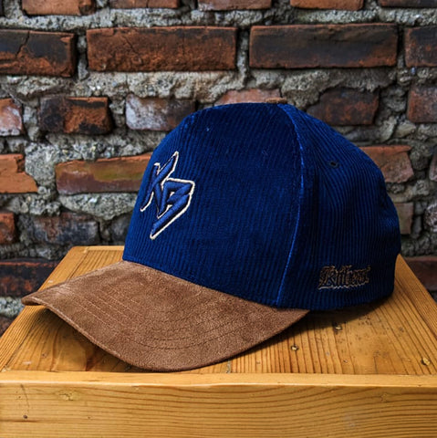 KB Logo Navy Cord Snapback