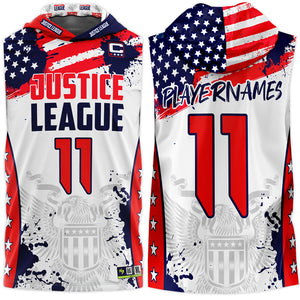 USA Justice League Dri-Fit Hooded 7v7 Jersey