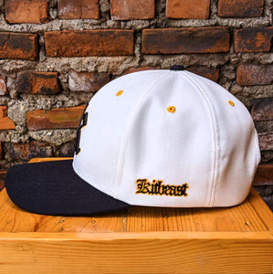 K Letterman Logo White Snapback
