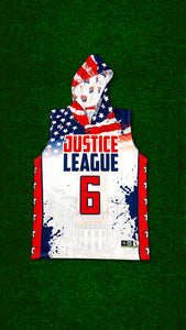 USA Justice League Dri-Fit Hooded 7v7 Jersey