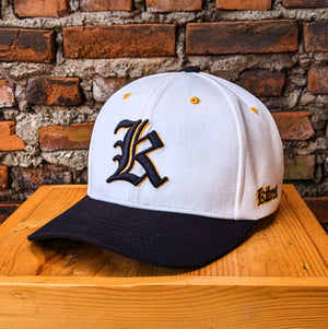 K Letterman Logo White Snapback