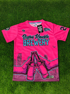 Mens Sublimated Drifit Crew Neck T-Shirt Jersey