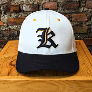 K Letterman Logo White Snapback