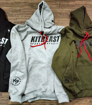 Screen Printed Cotton Hoodie