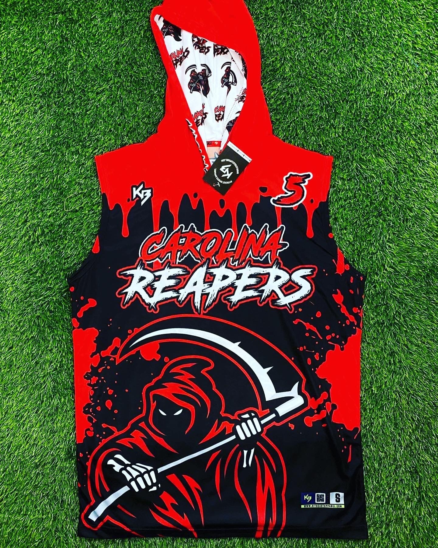 Lightning Hooded Compression 7v7 Jersey