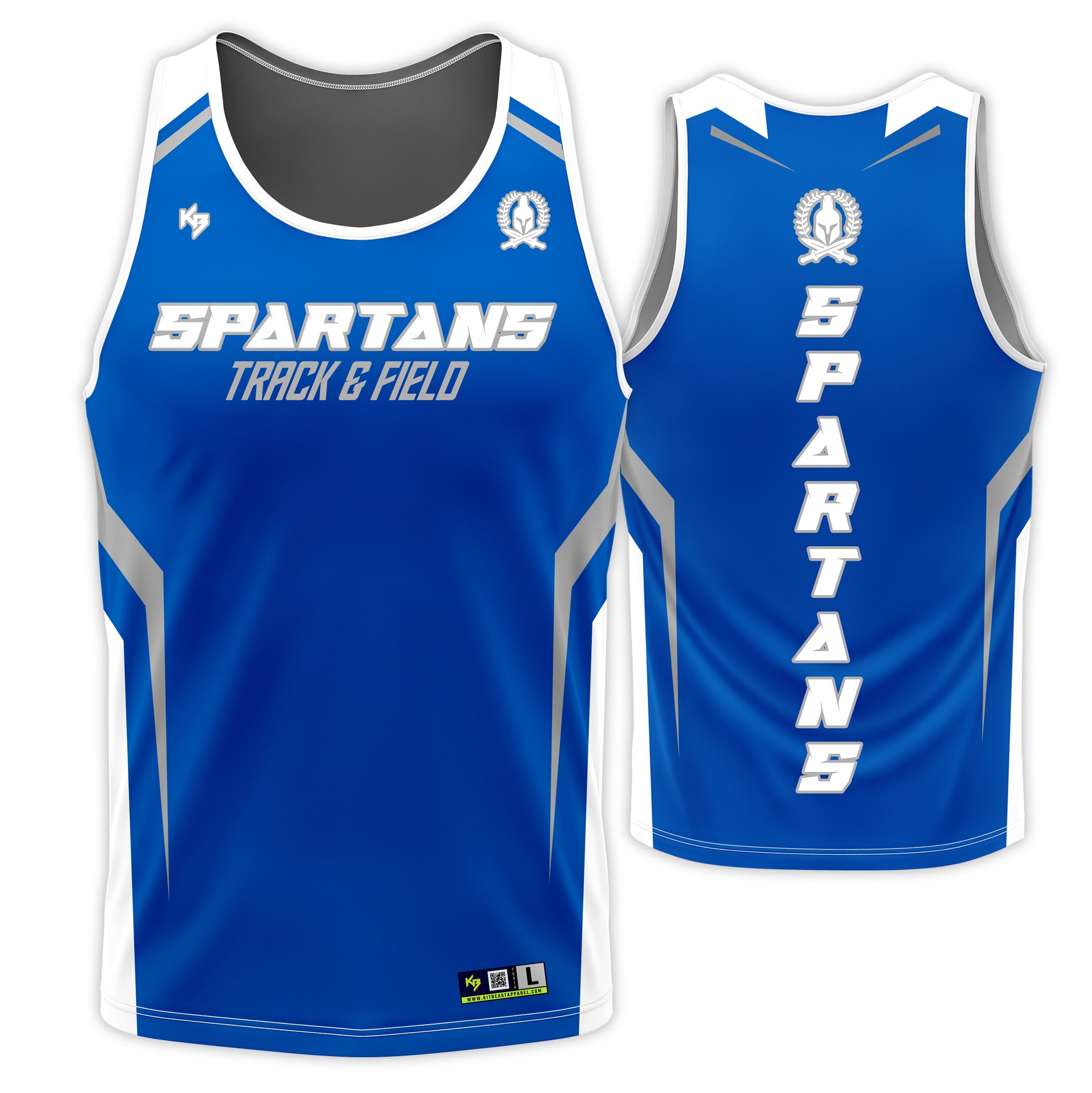 Spartans track and field jersey