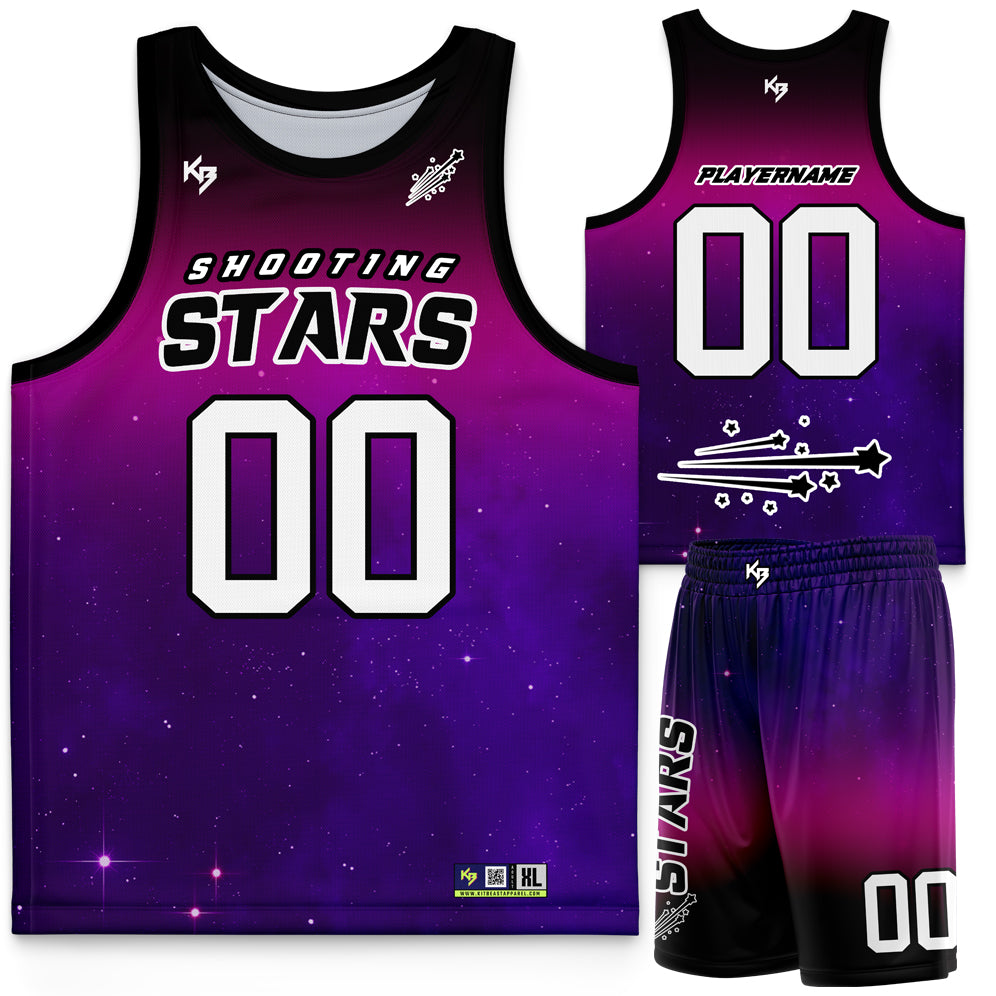 Shooting Stars Custom Basketball Uniform – KitBeast Sports Apparel