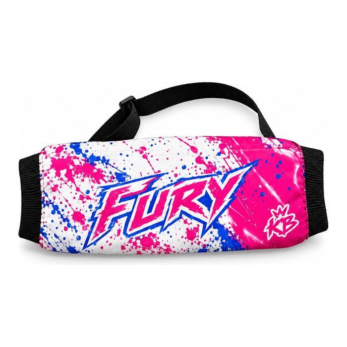 Custom Hand Warmers / Pink & Blue Splatter Fury