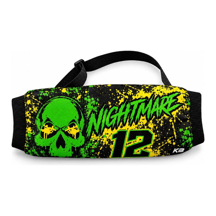 Custom Hand Warmers / Neon Green & Yellow Nightmare