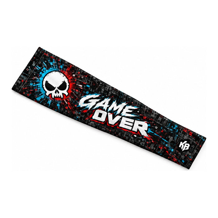 Custom Arm Sleeves / Glitch Skull Game Over