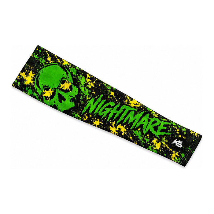 Custom Arm Sleeves / Neon Green & Yellow Nightmare