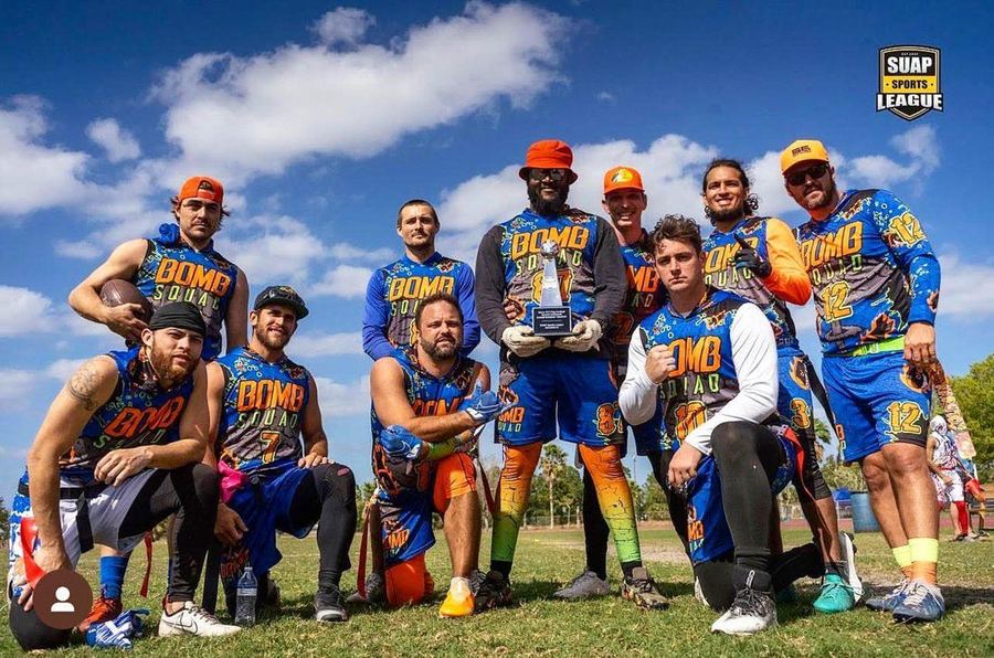 Team wearing KitBeast